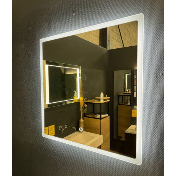 Thebalux bright spiegel 60cm Incl. spiegelverwarming en Led verlichting