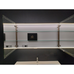 Thebalux spiegelkast deluxe 120cm indirecte ledverlichting