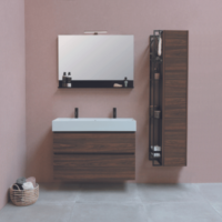 Dit is het effect van roze in de badkamer - Sani Dump