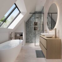 Sani-Dump - eclectische stijl badkamer (4)